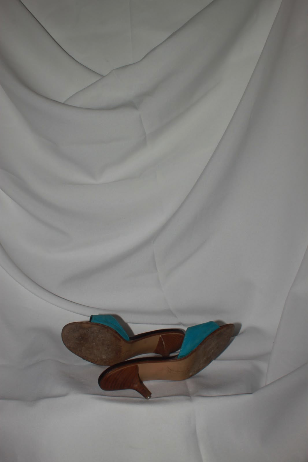 Blue open-toe sandals by shoe rizz